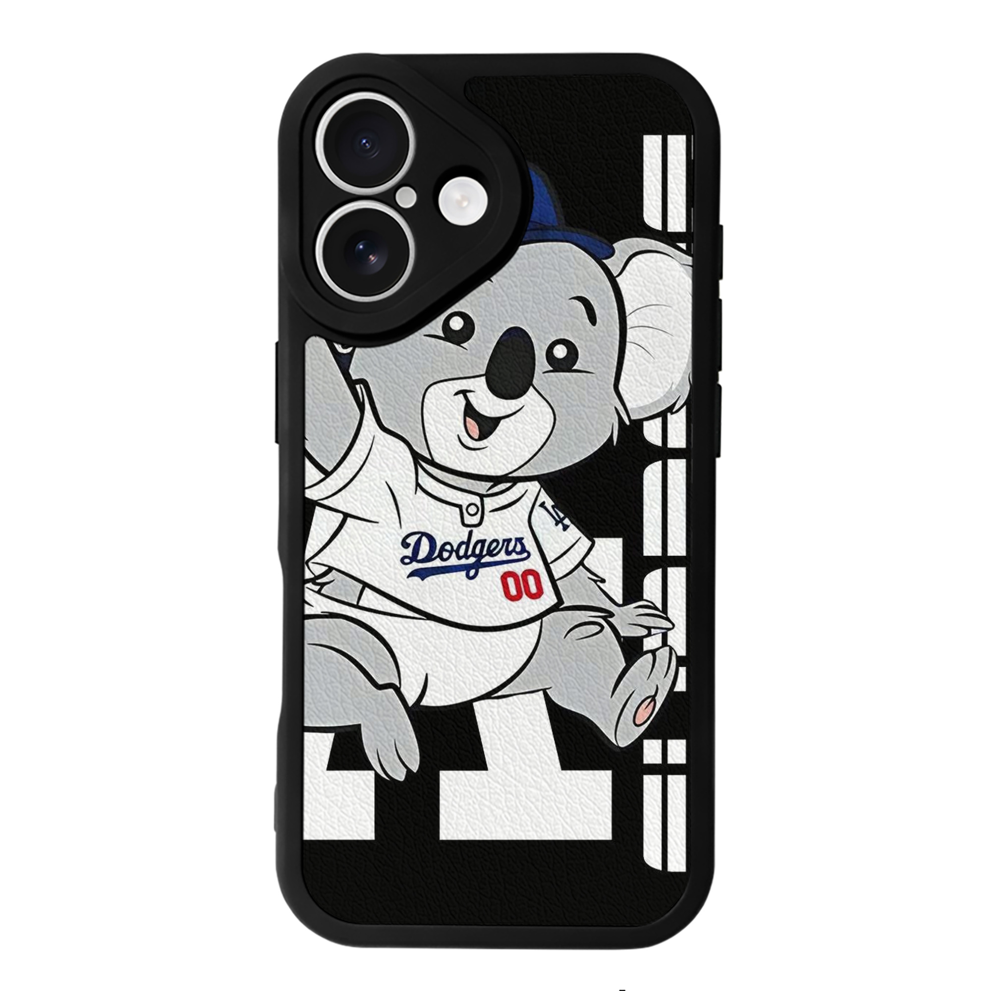  IPhone 16 Silicone Leather Case – UV Print, Lambskin Texture – Perfect Fit, Wireless Charging Compatible, Scratch Resistant, Precise Cutouts – Stylish Protection For IPhone 16